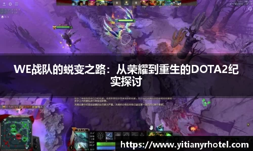 WE战队的蜕变之路：从荣耀到重生的DOTA2纪实探讨